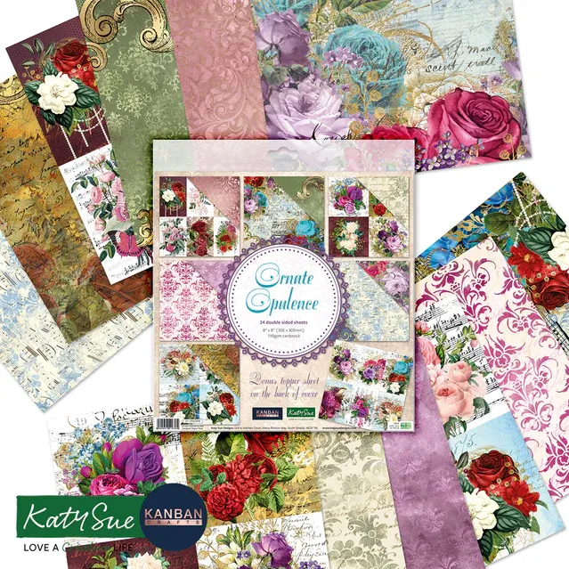 Opulence 8x8 Paper Pack