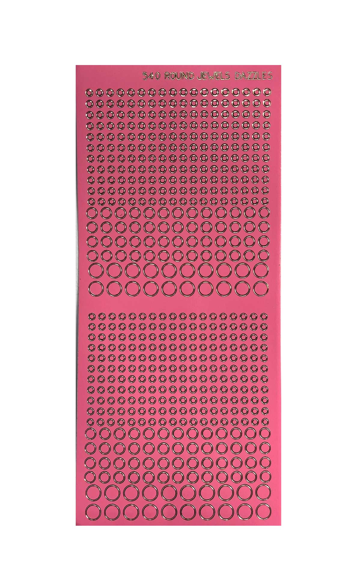 Pink Jewel Dazzles™ Stickers, 540 pieces