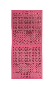 Pink Jewel Dazzlesâ¢ stickers, 540 pieces