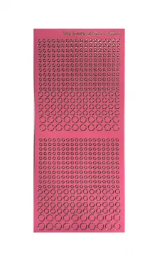 Pink Jewel Dazzles&trade; stickers, 540 pieces
