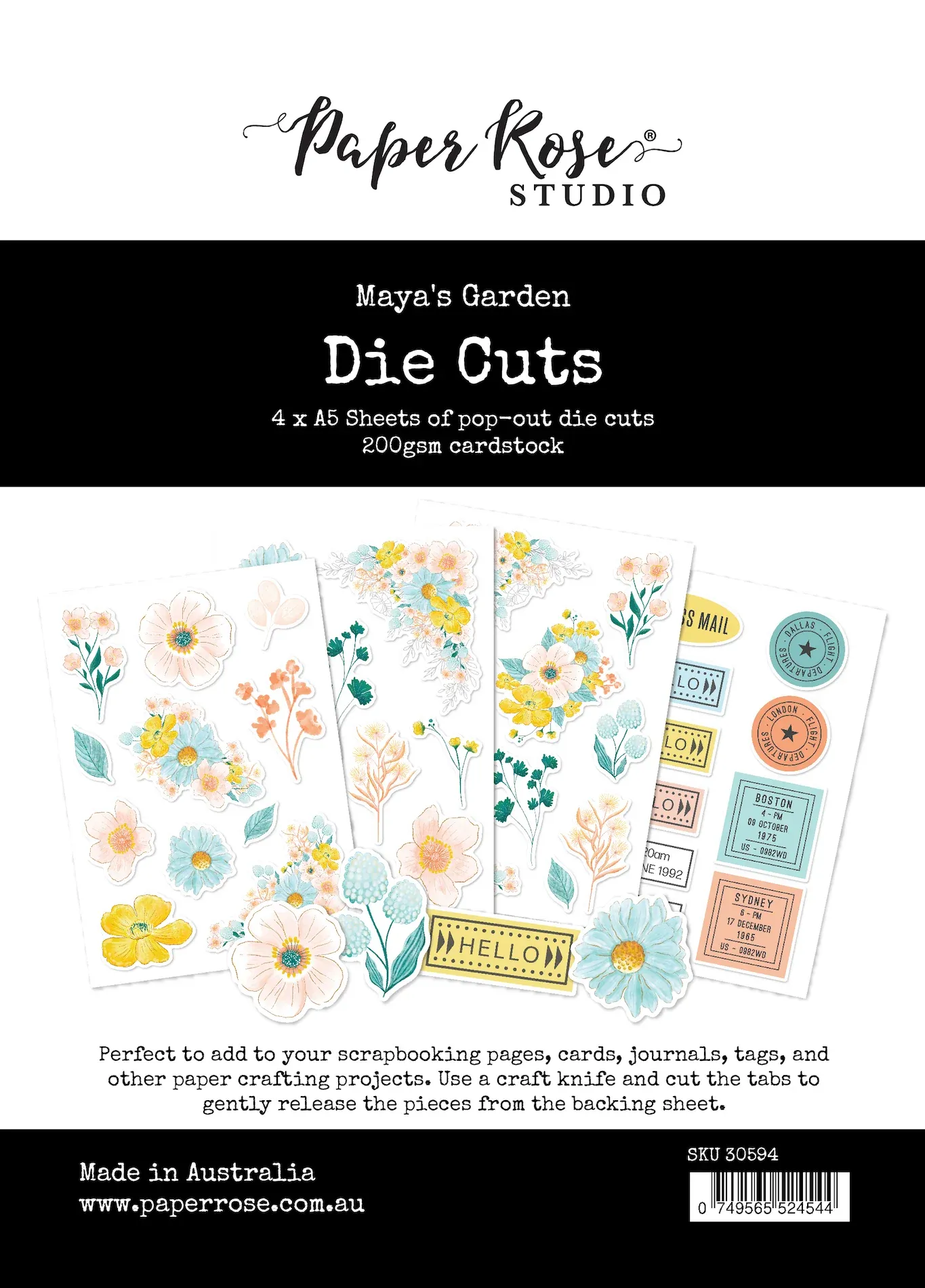 Maya's Garden Die-Cuts
