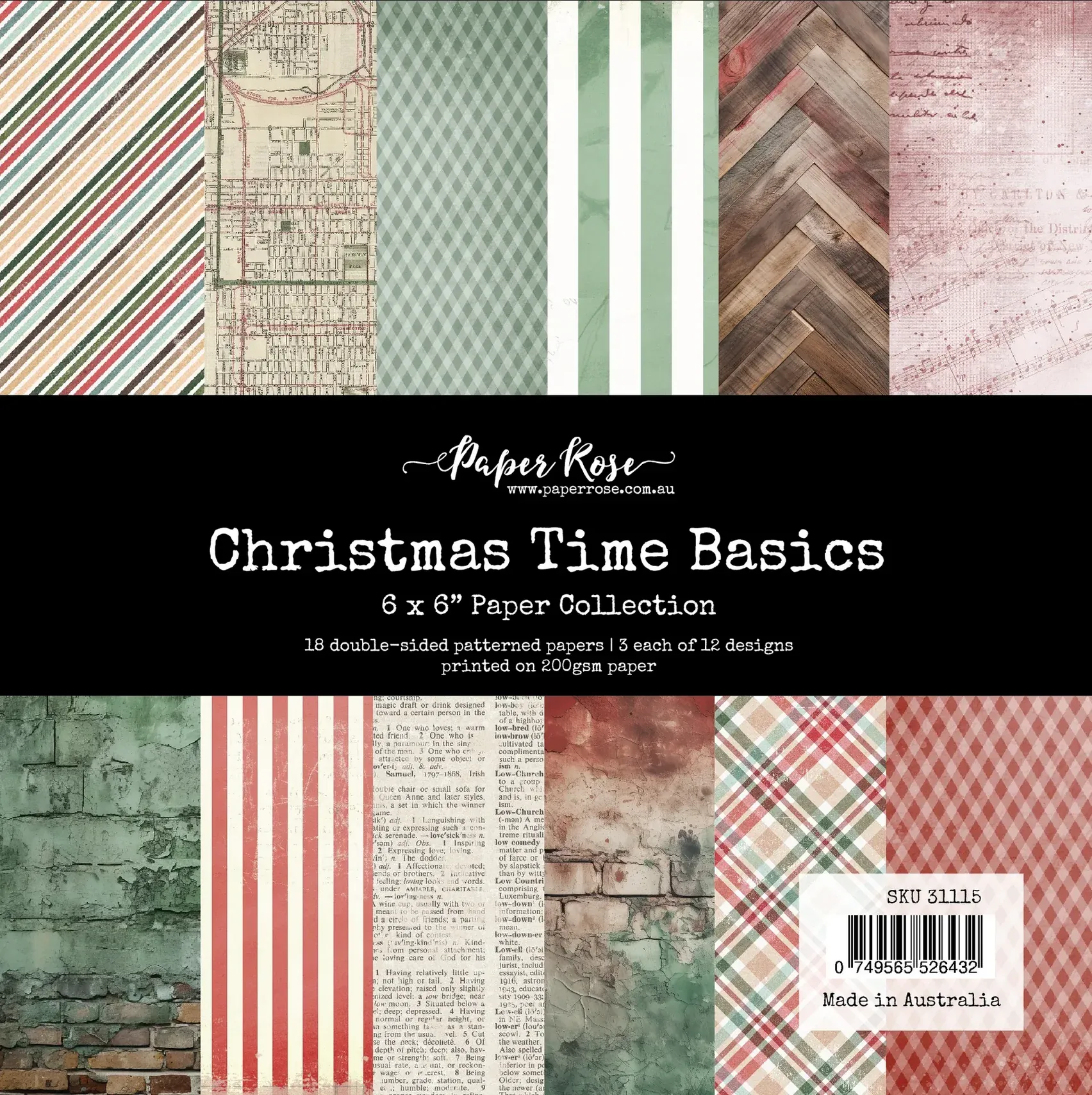 Christmas Time Basics 6x6