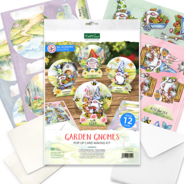 Garden Gnomes Cards Kit