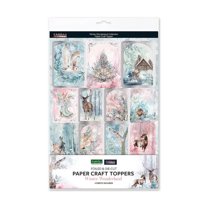 Winter Wonderland Foiled Toppers