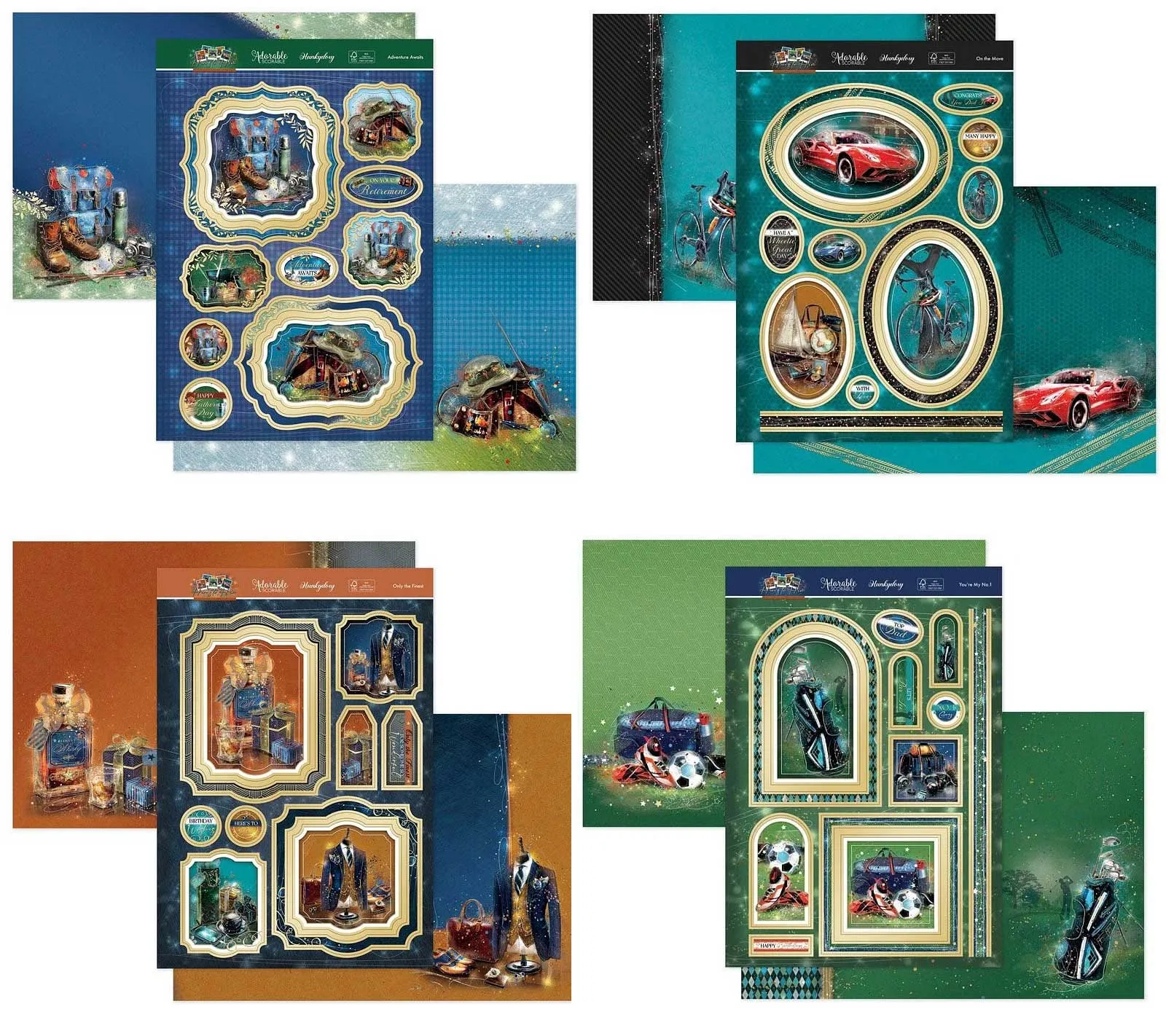 Here's to Him Topper Sets, 4 sets