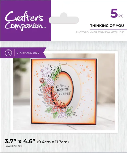 Thinking of You Stamp & Die Set
