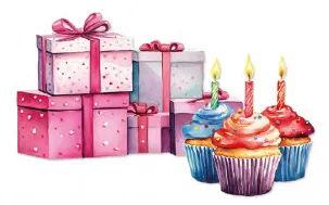 Birthday Celebrations Delightful Die-Cuts