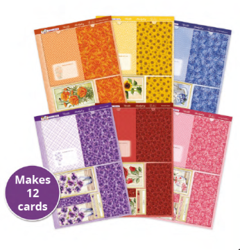 Floral Easel Reveal Concept Card Kit