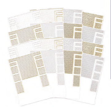 Foiled Pattern Stepper Cards - Ink Me! Selection