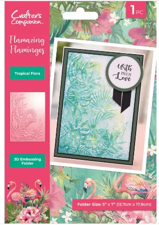 Tropical Flora 3D Embossing Folder 5