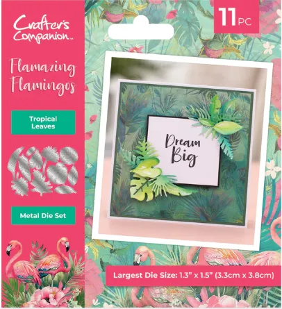 Tropical Leaves Metal Dies 11 piece