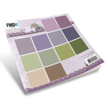 Lovely Lilacs 8x8 Solid Papers