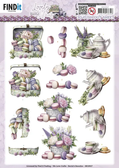 Lovely Macarons Die-Cuts