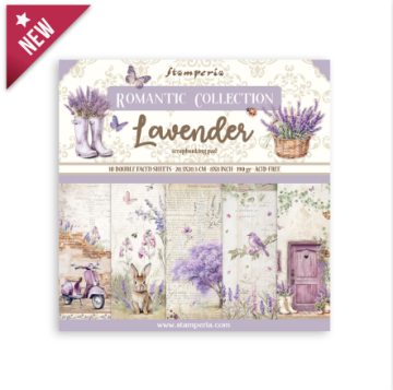 Romantic Lavender 8x8 Paper Pad