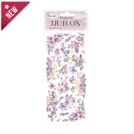 Romantic Lavender Rub-Ons