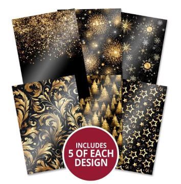 Designer Mirri Card - Festive Glamour, 30 sheets