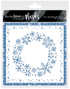 For the Love of Masks - 2-in-1 Sparkling Snowflakes