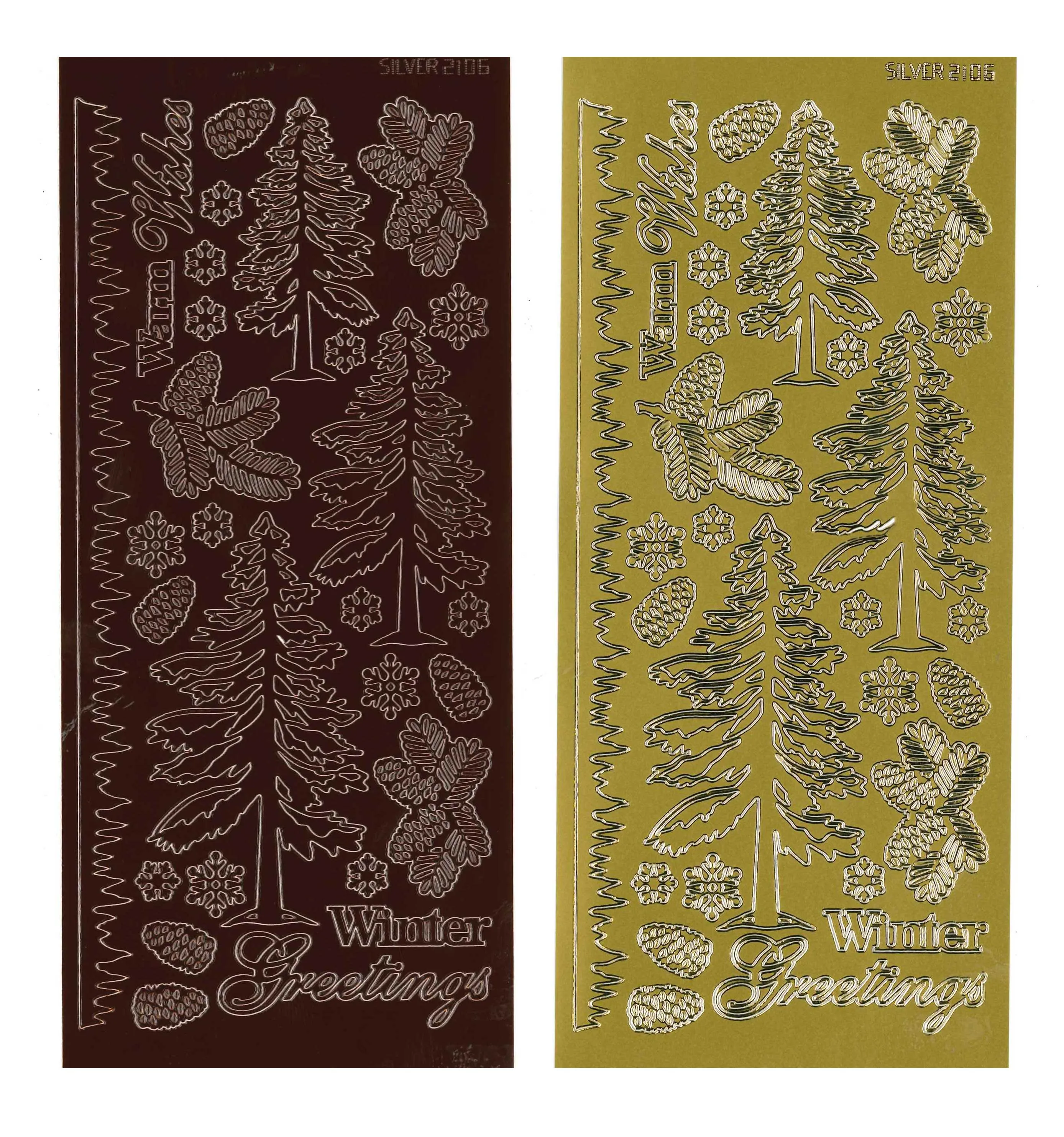 Woodland Dazzlesâ¢ stickers, 2 pack