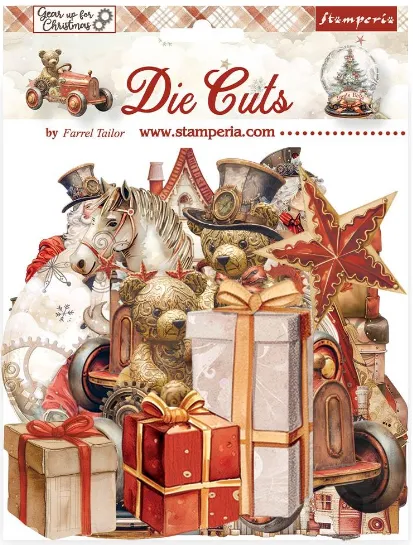 Gear Up for Christmas Die-Cuts, 39 pieces