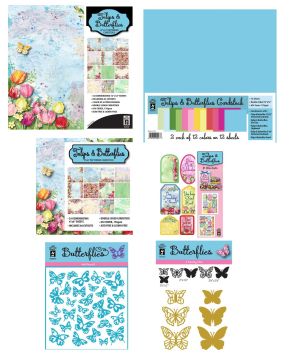 Tulips & Butterflies Collection by Hot Off The Press Money Saver