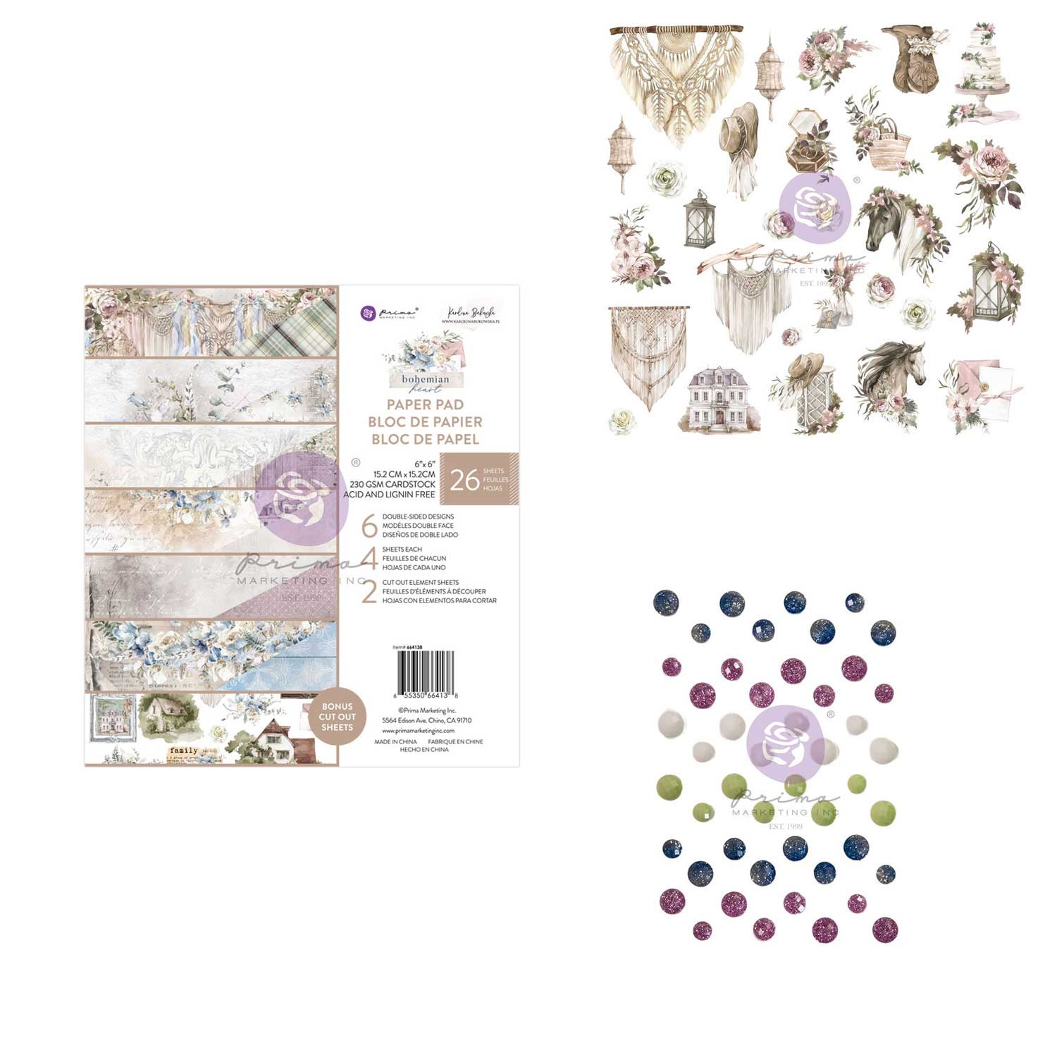 Bohemian Heart by Prima Money Saver