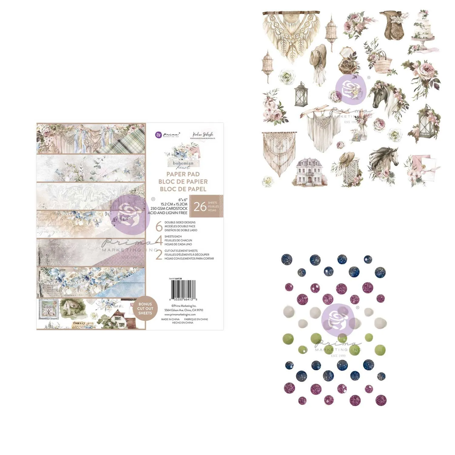 Bohemian Heart by Prima Money Saver