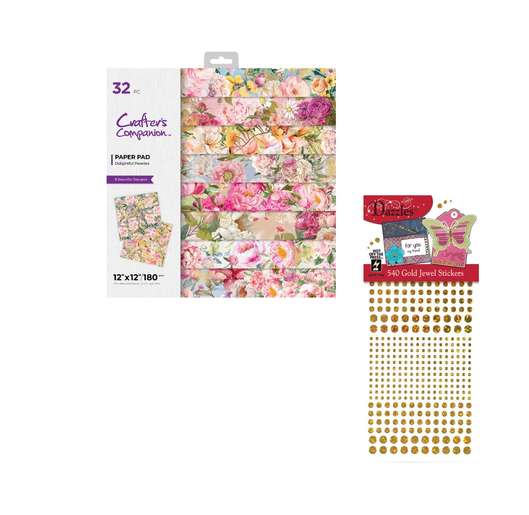 Delightful Peonies by Crafter's Companion Money Saver