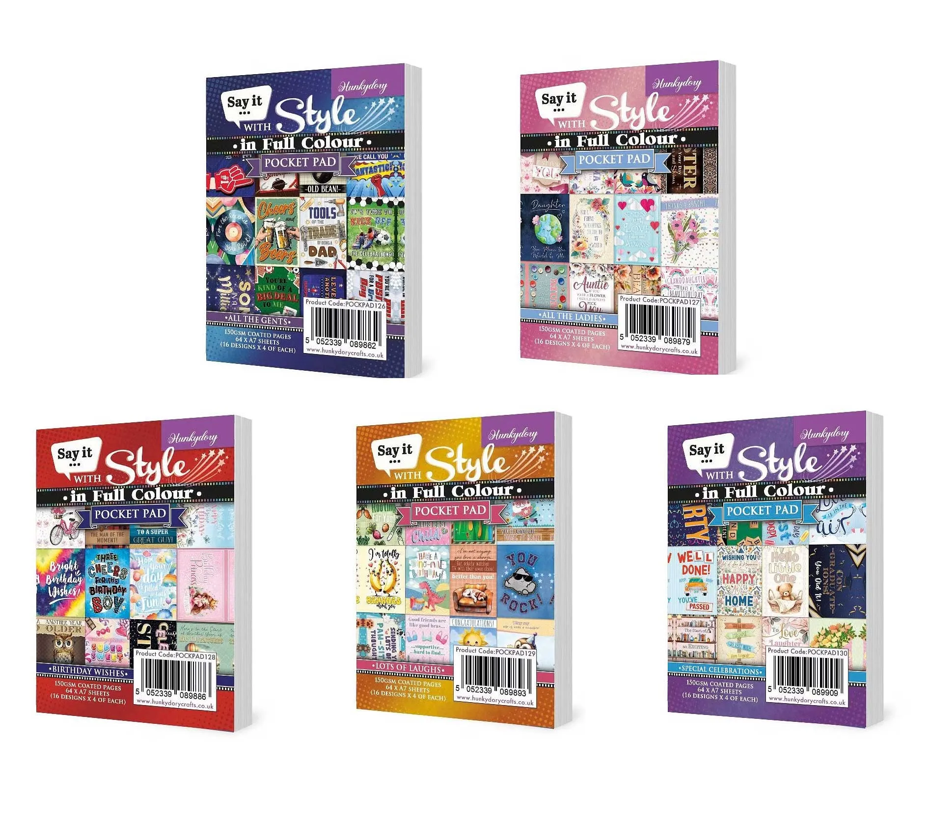 Pocket Pads by Hunkydory Money Saver