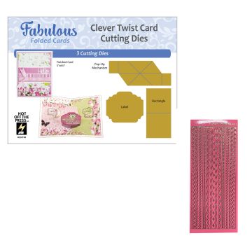 Clever Twist Card Dies by Fabulous Folded Money Saver