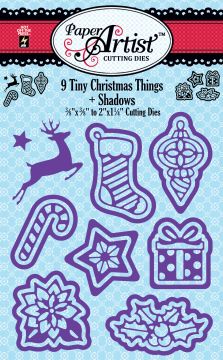 9 Tiny Christmas Things + Shadows Cutting Dies