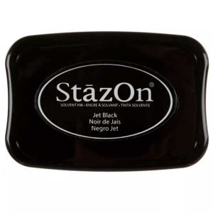 Jet Black Stazon Ink Pad