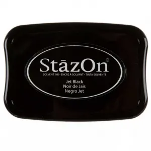 Jet Black Stazon Ink Pad