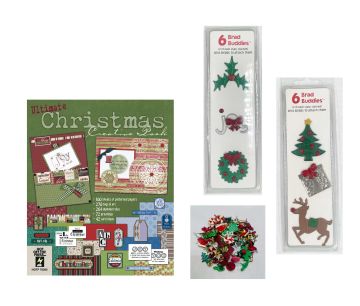 Ultimate Christmas Creative Pack, 100 papers +