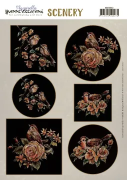 Golden Birds Die-Cuts