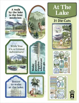 At the Lake Die-Cuts, 31 pieces