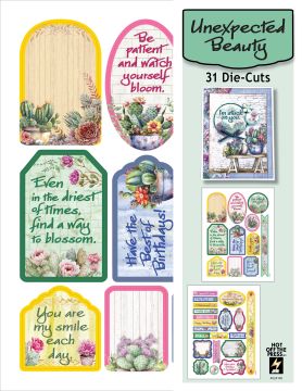 Unexpected Beauty Die-Cuts, 31 pieces