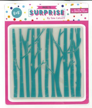 All the Trees Frame 3D Embossing Folder