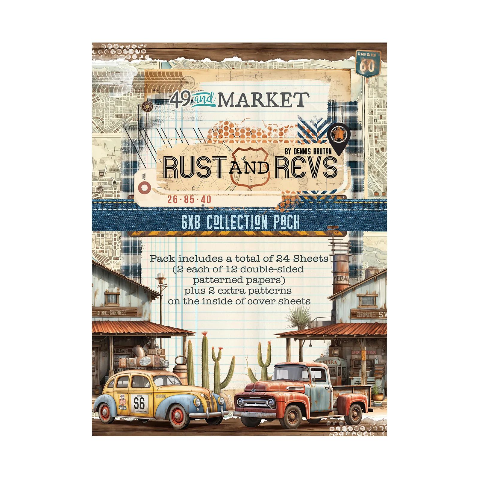 Rust & Revs 6x8 Papers