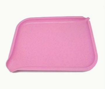 Pink Tray with funnels