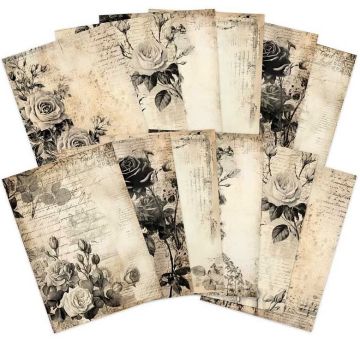 Adorable Scorable Designer Cardstock Packs - Gothic Rose