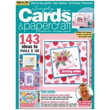 Simply Cards & Papercrafts Magazine + Dies #246