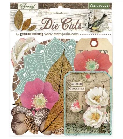 Forests Die-Cuts, 41 pieces