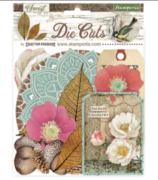 Forest Die-Cuts, 41 pieces