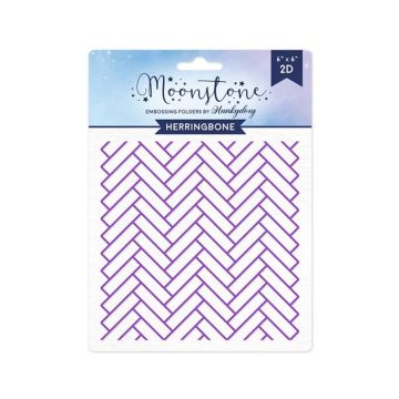 Moonstone Embossing Folders - Herringbone