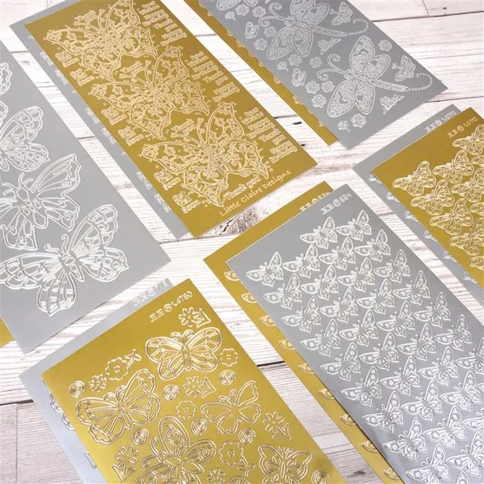 Peel Offs - Set 6 - Butterflies & Dragonflies