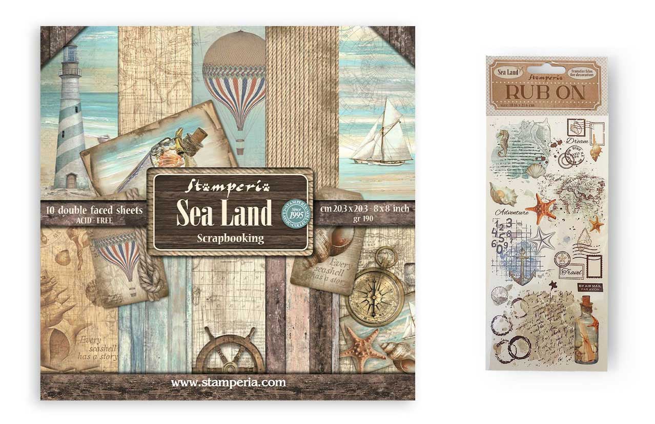 Sea Land by Stamperia Money Saver
