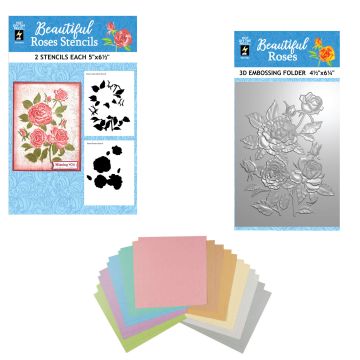 Beautiful Roses by Stencils & Such Money Saver