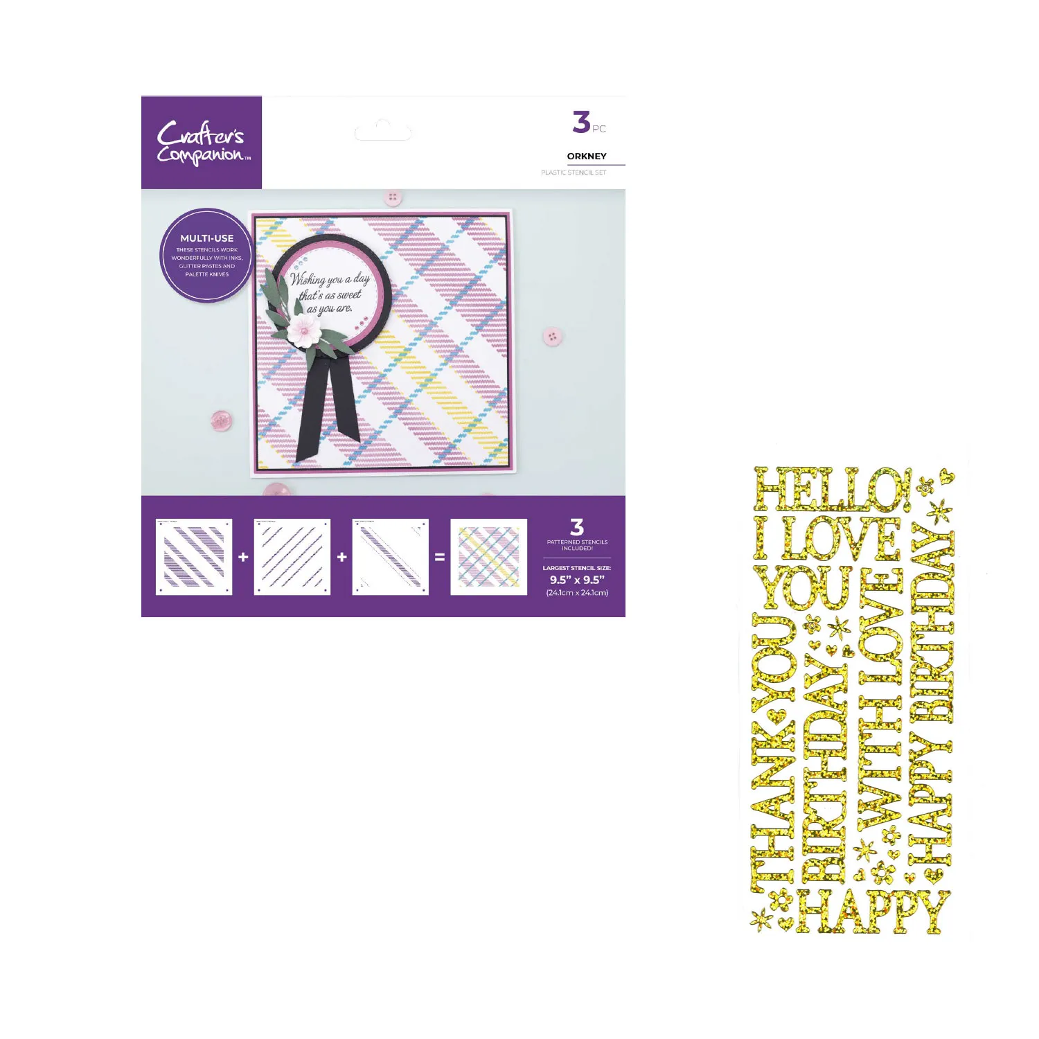 Orkney Plaid by Stencil & Such Money Saver