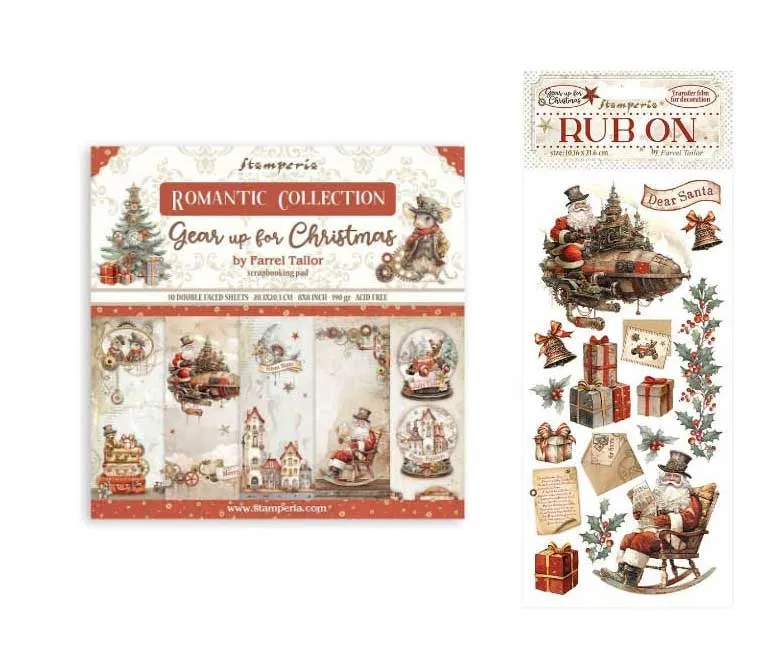 Gear Up for Christmas by Stamperia Money Saver