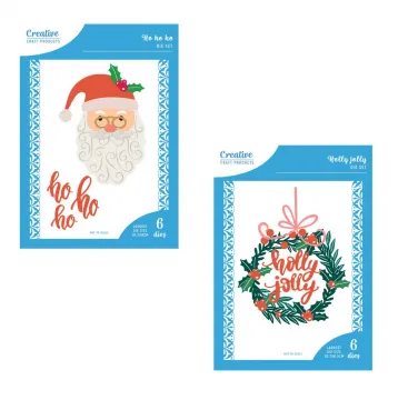Holly Jolly & HoHoHo Dies by Creative Craft Products Money Saver